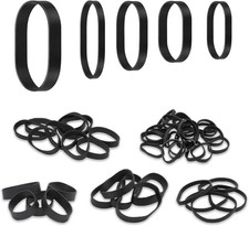 70 Pcs HeavyDuty Rubber Bands 5 Sizes Wide Thick UV Heat Cold Resistant for Out