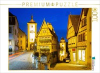 Calvendo Puzzle Rothenburg Ob Der Tauber | 1000 Teile Lege-GrößE 64X48Cm Foto-Pu
