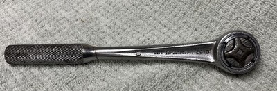 Vintage J.H. Williams 3/8'' Drive Ratchet B-52 ''Super ratchet'' Knurl Made in USA