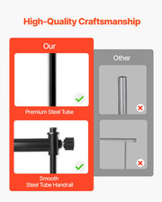 Ballet Barre, 4 Ft Double Barre Bar for Home, for Pilates Balance Workout