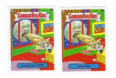 2022 Garbage Pail Kids Book Worms complete 200 card base set