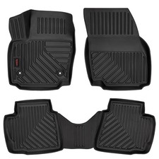 Fußmatten Gummimatten Schwarz für Ford Mondeo MK4 2007-2012 4-tlg Set