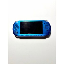 SONY PSP 3000 Vibrant Blue Japan No Charger🔥Works Great! Nice! Region Free