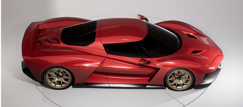 Ferrari GT Concept Car w/Custom Wheels/Rims Custom Built1:12SCALE MODEL Photo - $14,449