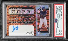 2022 Leaf Metal Flight 2023 To Tiger Wave 4/4 Jaison Chourio PSA 10 Auto 0c3e