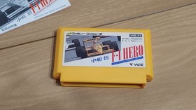 [FC Left Left ①] Satoru Nakajima F-1 Hero F-One Hero Famicom Soft Box