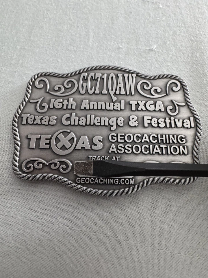 16th Annual TXGA Texas Challenge And Festival Geocoin - New And Unactivated - Image 2 of 2