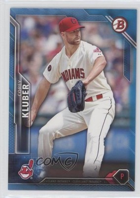 2016 Bowman Blue 33/150 Corey Kluber #29 1u6