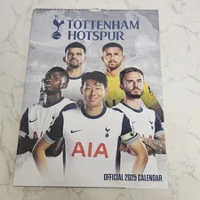2025 Calendar Tottenham Hotspur FC Month to View A3 Football Calendar Official P
