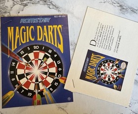 Magic Darts Nintendo NES Game. Box & Instruction Book Included. Tested Working
