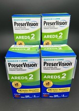 PreserVision Areds 2 Eye Vitamin and Mineral - 120 Softgels. 4 Pack EXP: 02/27