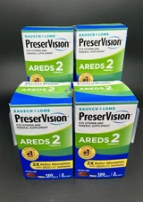 PreserVision Areds 2 Eye Vitamin and Mineral - 120 Softgels. 4 Pack  EXP: 02/27