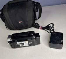 Canon VIXIA HF R20 Camcorder Black HD CMOS 28x Zoom 3.28MP Video Camera Charger