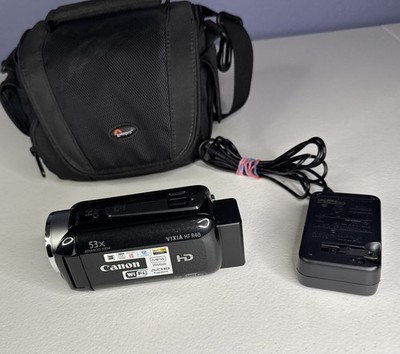 Canon VIXIA HF R20 Camcorder Black HD CMOS 28x Zoom 3.28MP Video