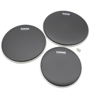 Evans Tom Pack Schlagzeug Felle Onyx schwarz verschiedene Größen perfekter Klang