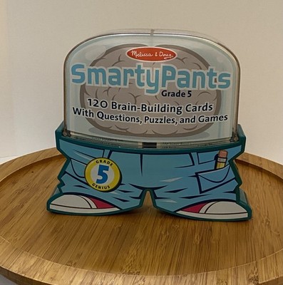 Melissa and Doug Smarty Pants Grade 5, 120 Brain Building Cards, Homeschooling