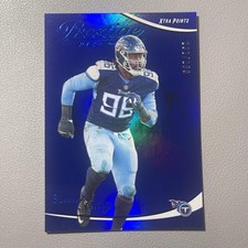 2023 Panini Prestige #284 Denico Autry Xtra Points Premium Blue #/299