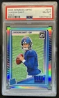 2025 Panini Donruss Optic Jaxson Dart Rated Rookie Holo Prizm #273 Giants PSA 8