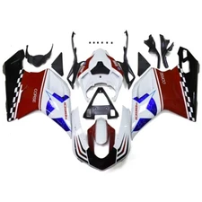 White Black Blue Deep Red Fairings for Ducati 848 1098 1198 2007 2012 Bodywork