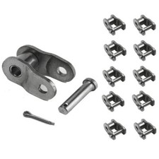 50 SS Stainless Steel Roller Chain Offset Link 10PCS 