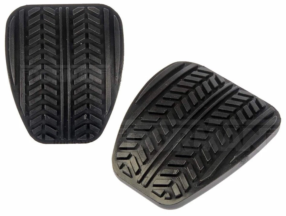 2 cubiertas de goma antideslizantes para pastillas de embrague y pedal de freno para Ford Mustang Lincoln LS Foto 2 de 4