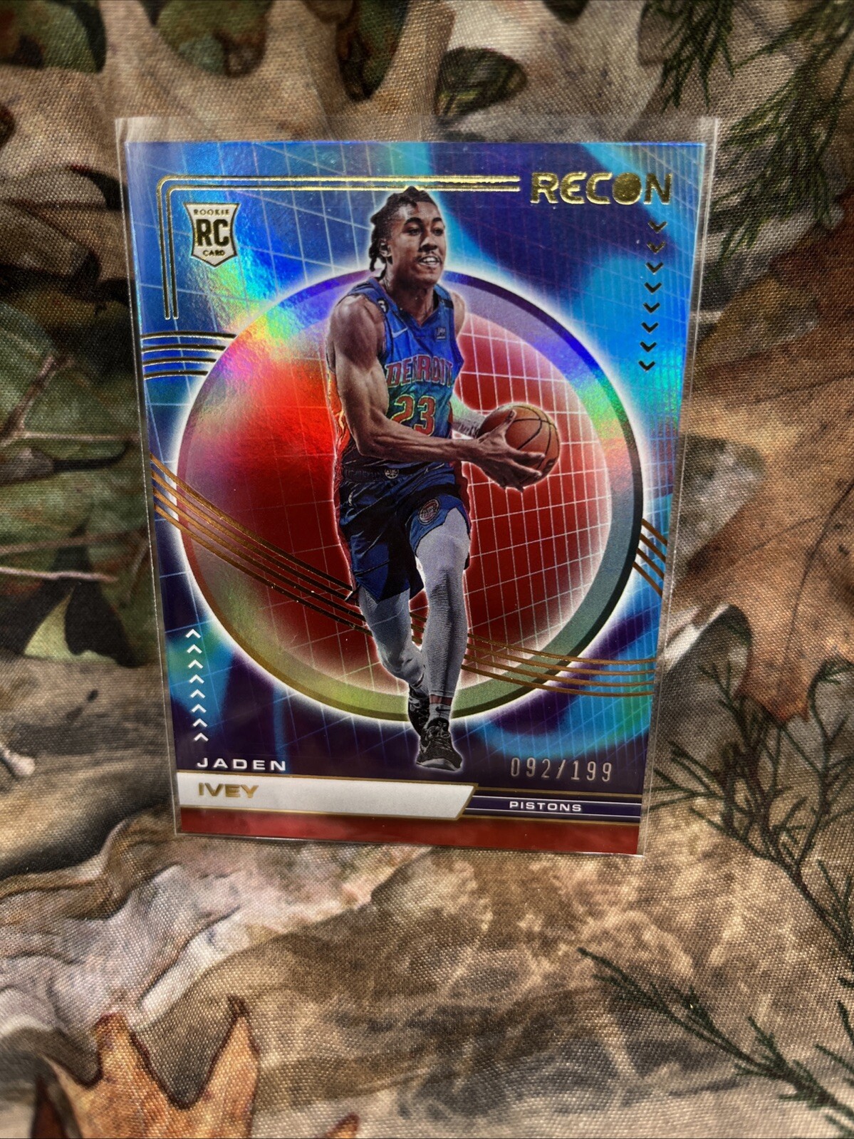 2022-23 Panini Recon Jaden Ivey Rookie #203 Red /199