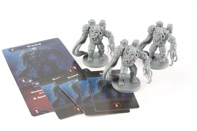 Deep Madness Brettspiel Endless Nightmares Wrecked Figur x 3 Neu Kickstarter 