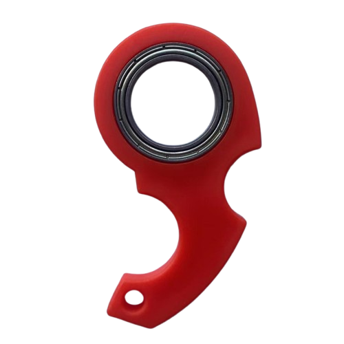 Metall Spinner Handschmeichler Spielzeug Schlüsselanhänger Ring Stressabbau Geschenk - Bild 9 von 11