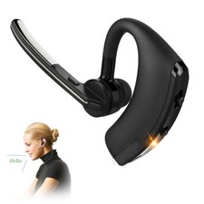 Bluetooth Headset Wireless Handsfree Earphone Volume Control Music Earpieces