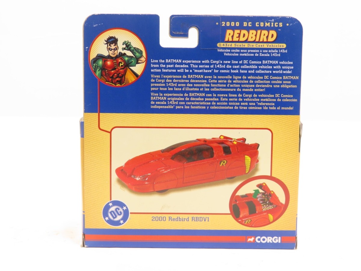 Corgi 77319 DC Comics Redbird 1/43rd Scale Die Cast Vehicle NIB | eBay