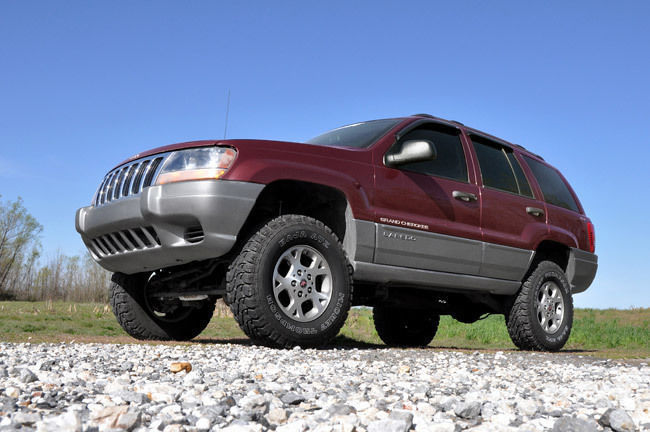 5cm / 2" HÖHERLEGUNGSKIT VORNE + HINTEN FÜR JEEP