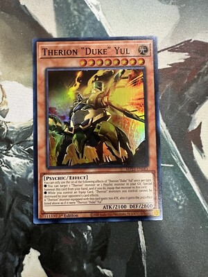 Yugioh Therion ''Duke'' Yul Super Rare MP23