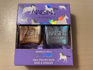 Nails Inc SPARKLE LIKE A UNICORN Full Size Nail Polish Duo Set | eBay