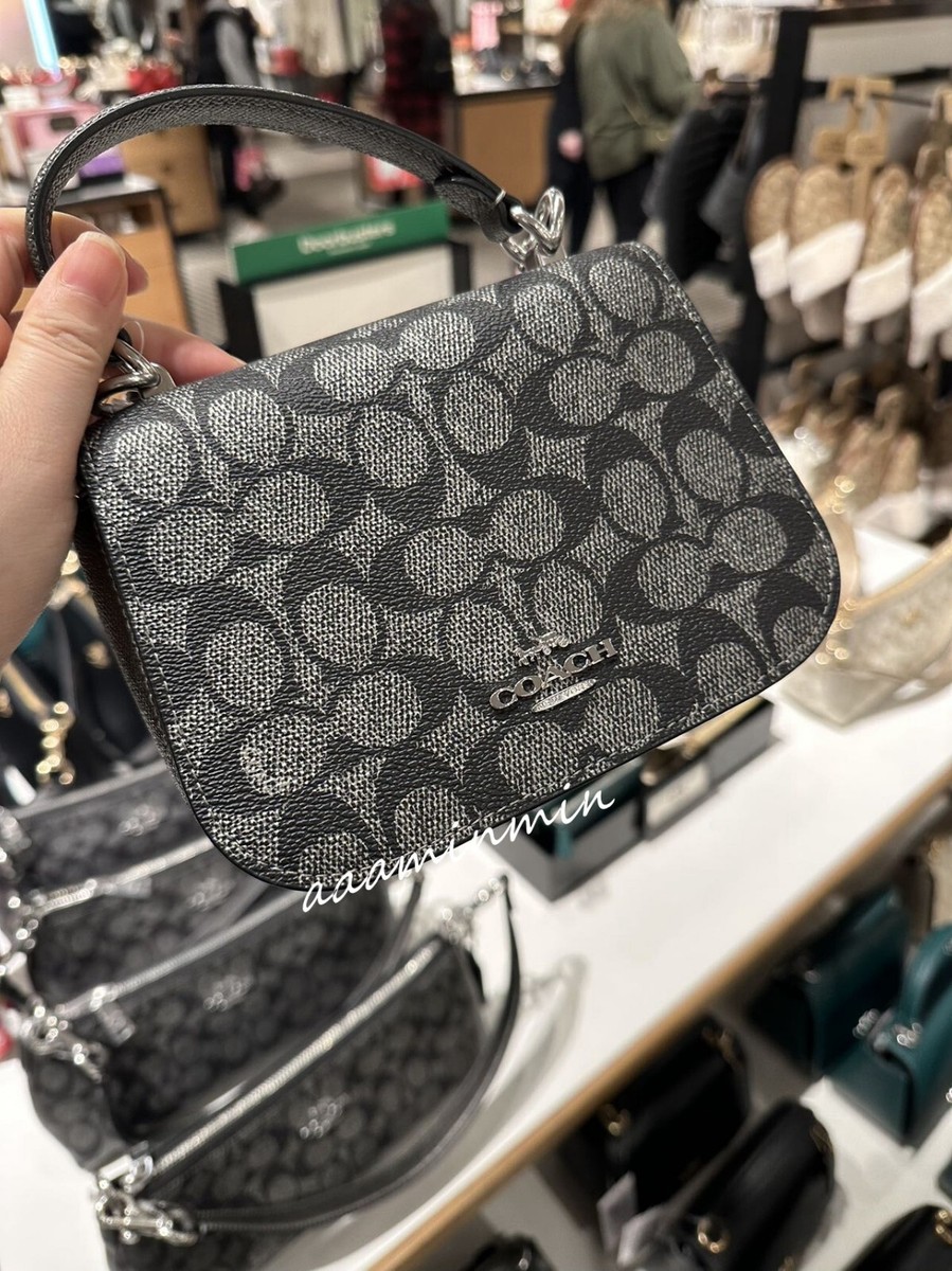 COACH outlet Black Friday Lysa Top Handle Bag Signature COACH outlet Black Friday Lysa Top Handle Bag Signature