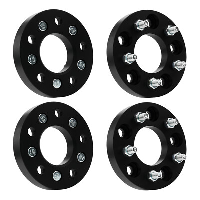 4Pcs 5x120 to 5x114.3 Wheel Adapters 12x1.5 Studs 5x4.75 to 5x4.5 | 1'' inch 25mm
