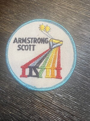 NASA Gemini 8 Mission Patch From 1966 Vintage Collectors Item