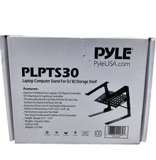 Laptop Computer Stand for DJ With Flat Bottom Legs