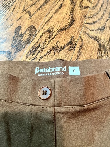 Betabrand Bootcut elegante Yogahose Damen Small Flare braun - Bild 3 von 3