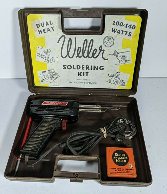 Weller Soldering Gun, Model 8200N 100/140 Watts USA eBay