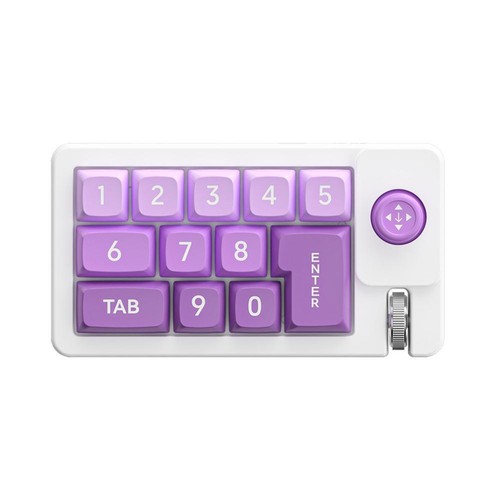 Mini USB-C Mechaniczny blok numeryczny RGB Podświetlenie 13 tas H2T0 W3I7 - Zdjęcie 3 z 18