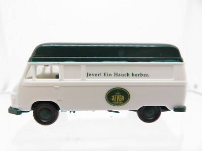 304-26HO - Euromodell 1/87 - Mercedes L206 Kasten Hochdach Jever weiß/grün - top