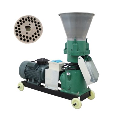 220V Farm Animals Feed Pellet Mill Machine 8mm Miller Granulator 120-150kg/h