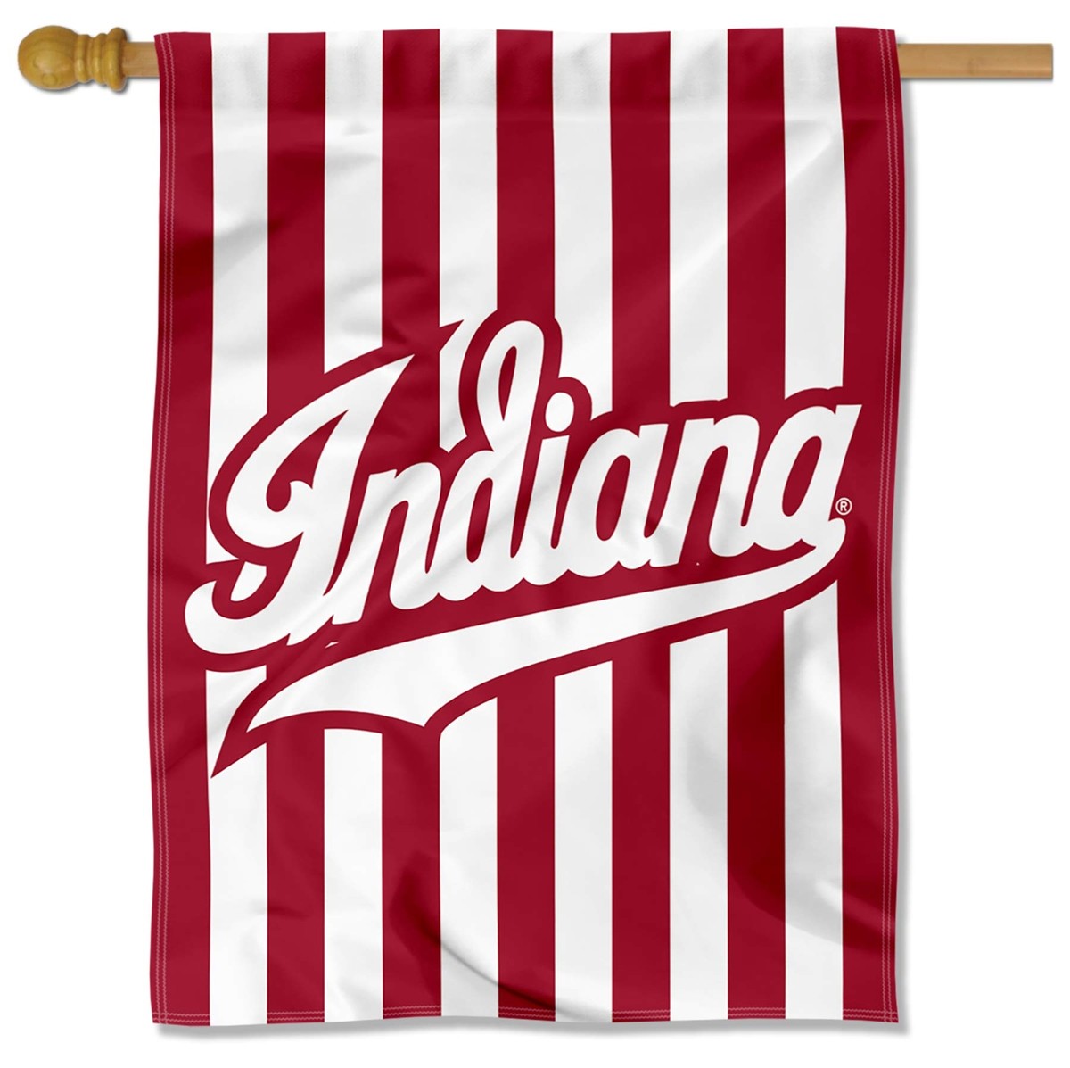 Indiana Hoosiers Wool Felt Pennant - 9x24 Inch Team Banner