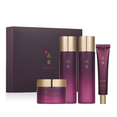 EUNYUL Premium Oriental Herbal Skin Care 4 Set Skin Lotion Eye Cream K-Beauty