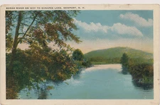SUGAR RIVER ON WAY TO SUNAPEE LAKE, NEWPORT, N.H. NEW HAMPSHIRE.