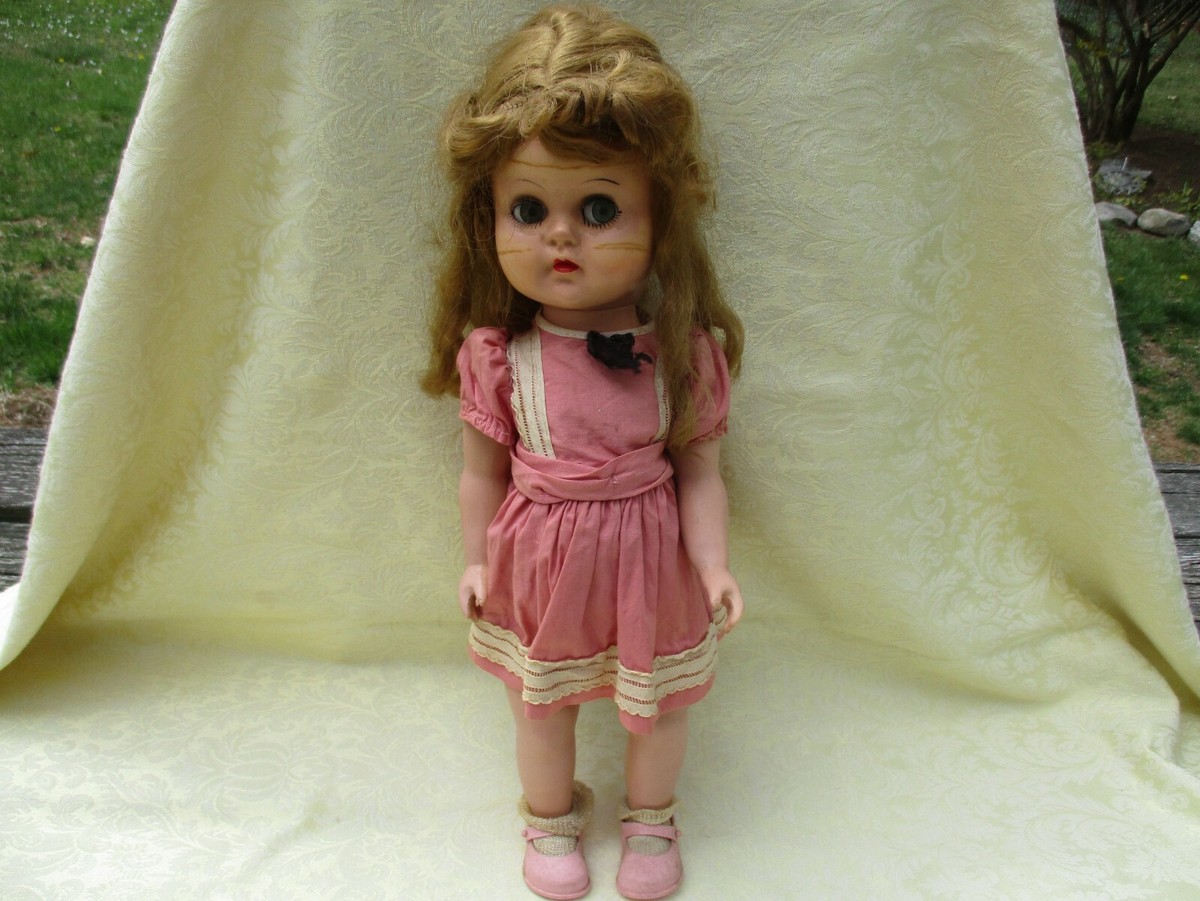 Vintage Wilkinson Gross Cinderella #2 Composite Sleepy-Eyed,Crier, Walker  Doll