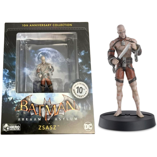Batman Arkham Asylum Zsasz Figurine DC COMICS Super Hero Collection Eaglemoss BD