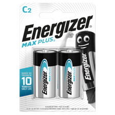 Energizer MaxPlus C LR14 C2 MN1400 Alkaline Batteries x 2 *High Performance*