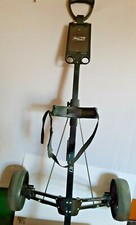 BAGBOY M330 Golf Push Pull Cart 2 Wheels Folding Golf Cart Lightweight Good Cond