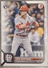2022 Bowman Lars Nootbaar RC Rookie Card #64. rookie card picture